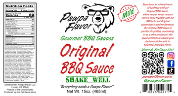 Pawpa Flavor Original BBQ Sauce