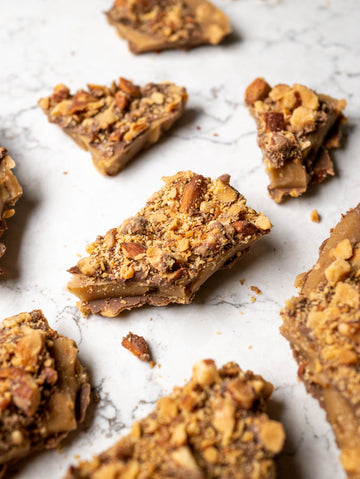 DARK CHOCOLATE ENGLISH TOFFEE