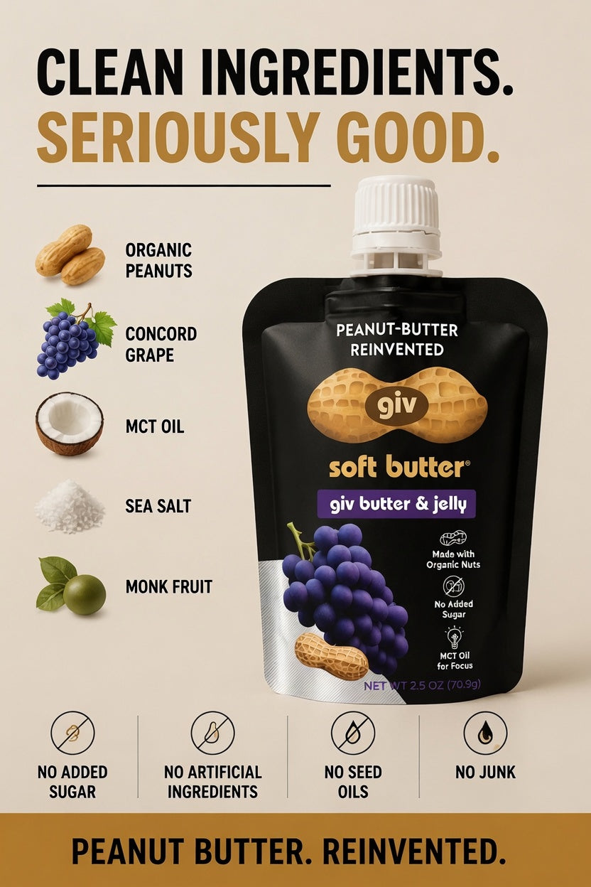 PB&J 2.5oz Pouch (8 Count)
