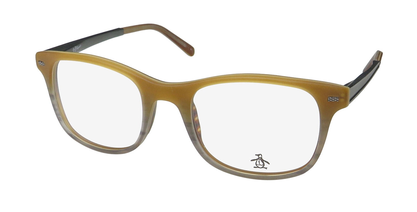 Penguin Eyeglasses The Dempsey Yellow 51Mm