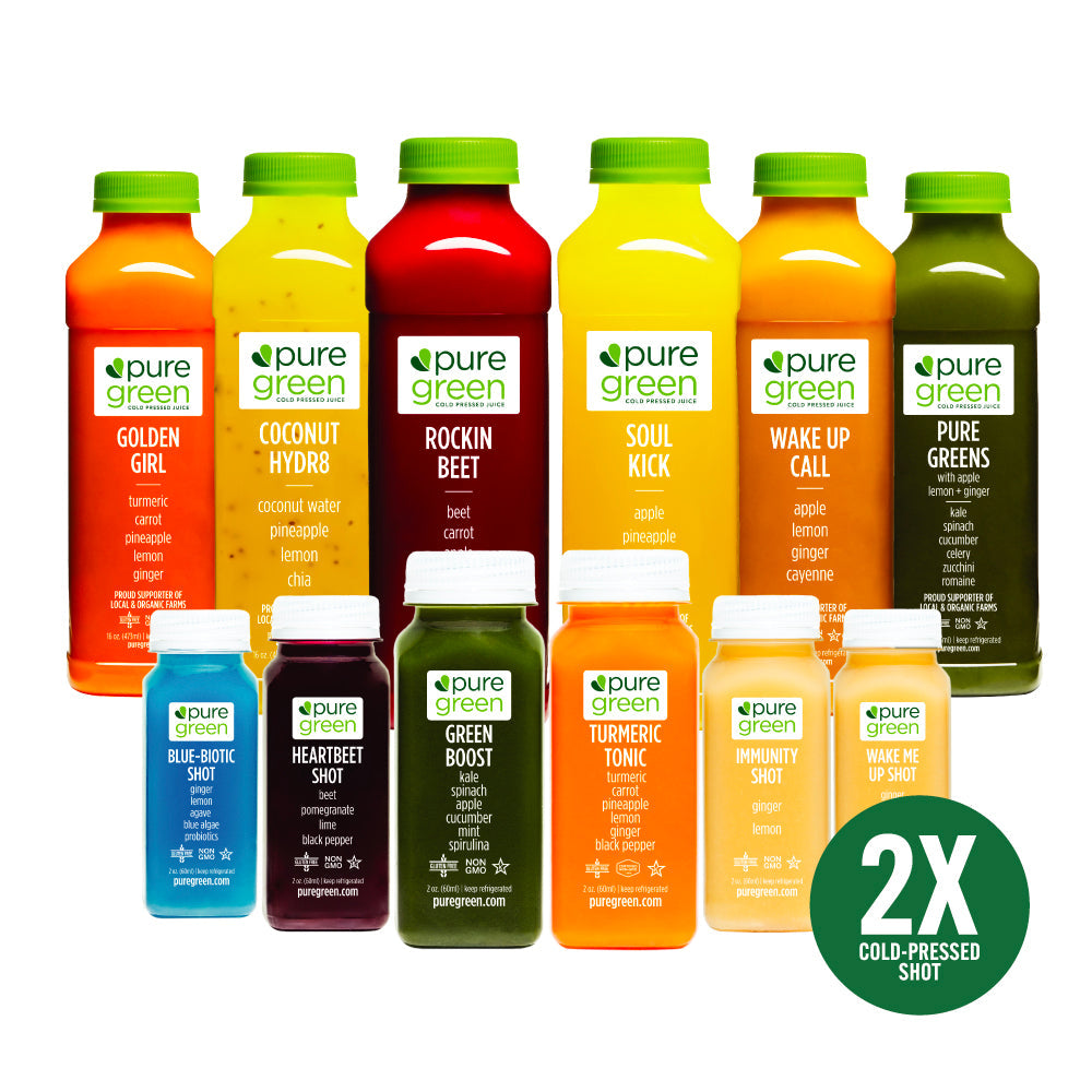 Cold Pressed Juice + Shots