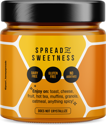 Pumpkin spice creamed honey