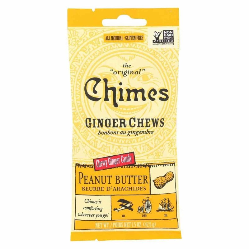 Chimes Ginger Chews Chewy Candy, 1.5 oz, 7 Flavors Available!