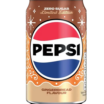 Pepsi Gingerbread – Festive Spiced Cola with Holiday Cookie Flavor (UK)