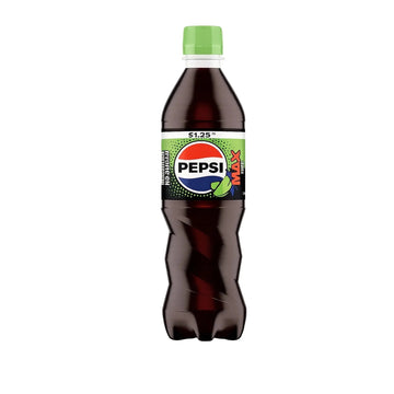Pepsi Max Lime Soda 500ml – Zero Sugar Cola Drink (UK)
