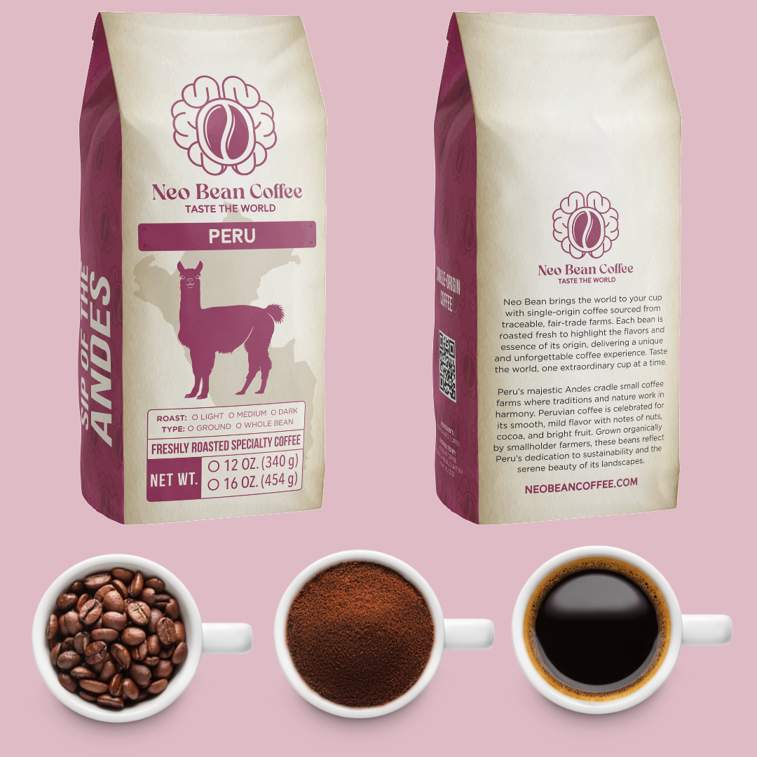 Organic Peru Coffee - Freshly Roasted Single-Origin Specialty Coffee
