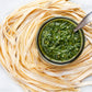 Garlic Scape and Hazelnut Pesto Sauce