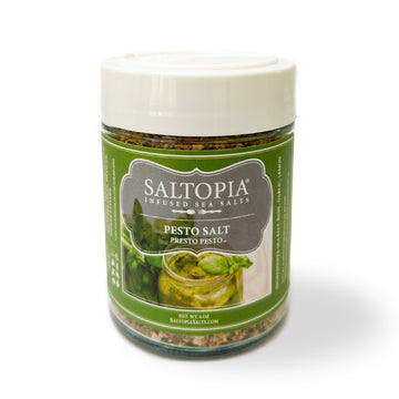 Basil, Garlic & Lemon Salt: PRESTO PESTO