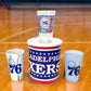 Philadelphia 76ers Gift Tin Basket - Officially Licensed NBA Snacks - Made in USA
