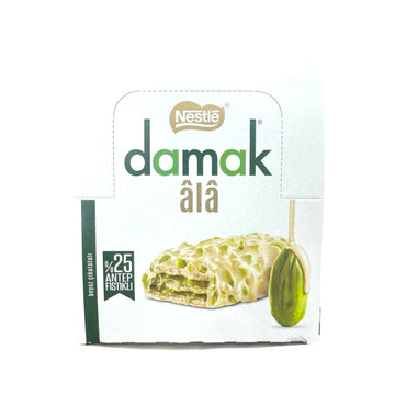 damak Nestle Damak White Chocolate Coated Pistachio Wafer – 30g Pack of 12