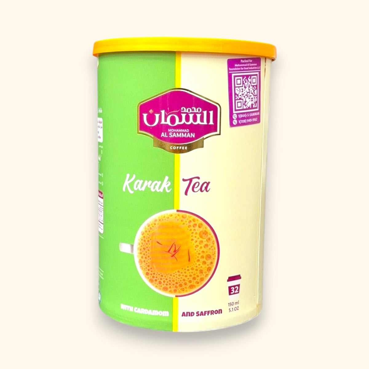 AL SAMMAN Karak Tea With Cardamom and Saffron