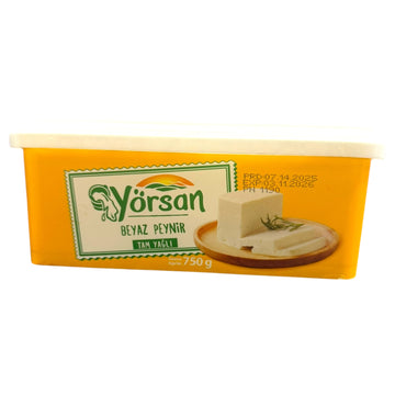 Yorsan Full Fa White Cheese 750g - Creamy, Rich Flavor, Ideal for Cooking and Snacking