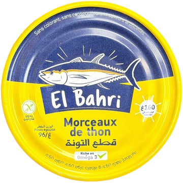 El Bahri Tuna In Vegetable Oil – 160g Canned Seafood