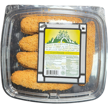 Lady Finger Sesame Cookies
