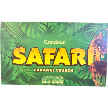 Gandour Safari Caramel Crunch Halal Snack 102g