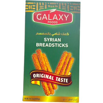 Galaxy Foods Syrian Breadsticks with Sesame – 400g