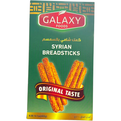 Galaxy Foods Syrian Breadsticks with Sesame – 400g