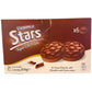 Elegance Stars Triple Chocolate Cookies – 24 Cocoa Biscuits