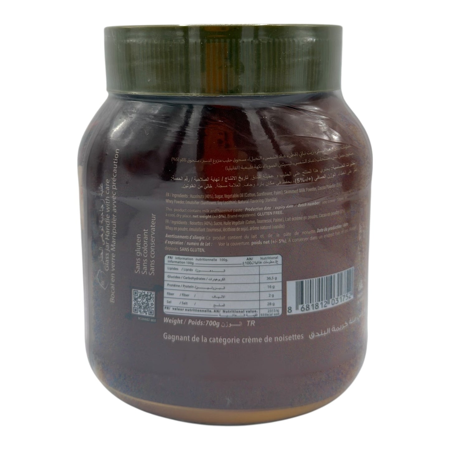 elmordjene Cebon El Mordjene Gourmet Hazelnut Chocolate Spread 700g