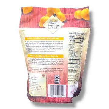 Sunny Fruit Organic Pitted Dates – Natural Sweet Snack