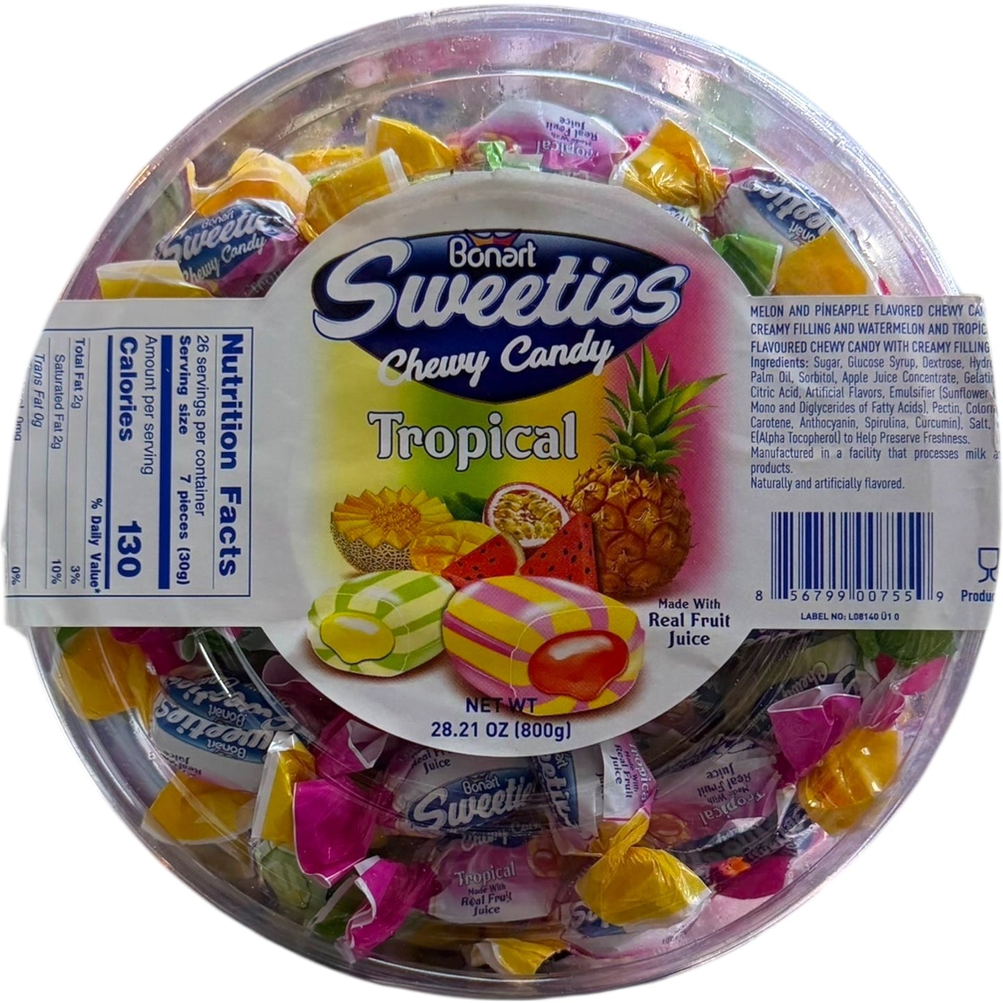 Bonart Chewy Tropical Candy