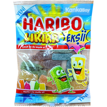 Haribo Ekşi Likör Sour Liquorice Gummies 200g