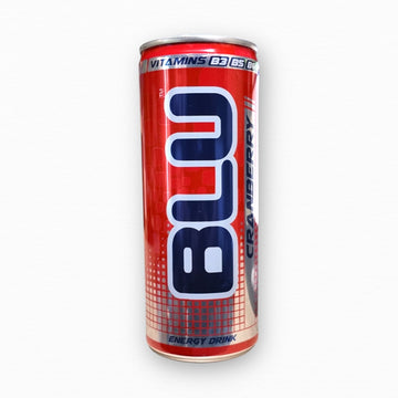 BLU DAY Cranberry Energy Drink 250ml Can