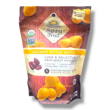 Sunny Fruit Organic Pitted Dates – Natural Sweet Snack