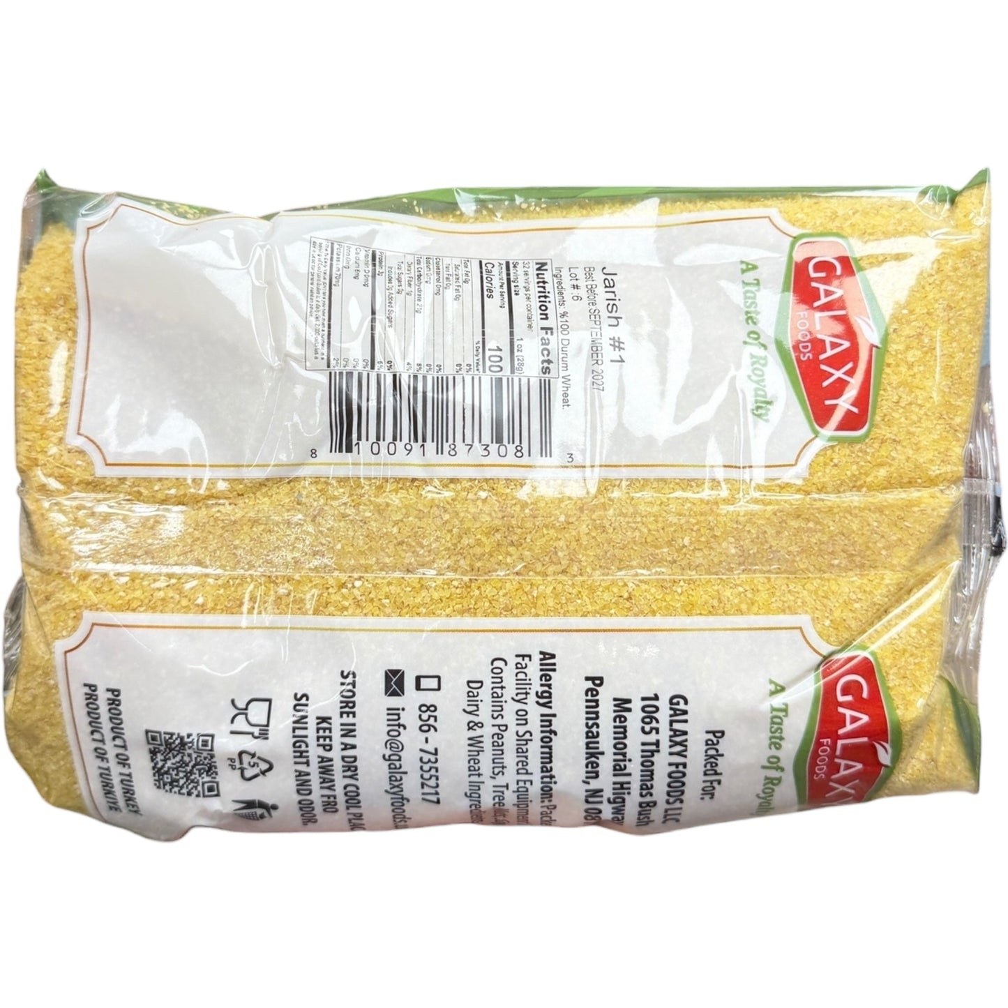Galaxy Foods Jarish Fine Grains 2 lb – Authentic Egyptian Flavor