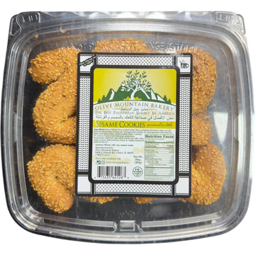 S-Shaped Sesame Cookies by Olive Mountain Bakery
