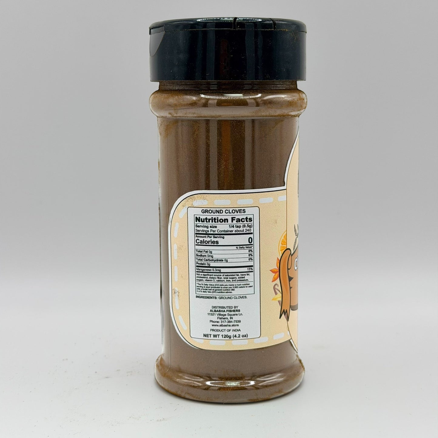 ALBASHA Ground Cloves – 2 Oz Aromatic Spices for Baking, Cooking & Natural Flavoring