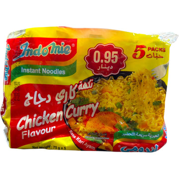 Indomie Chicken Curry Flavour – 5 Packs Instant Noodles