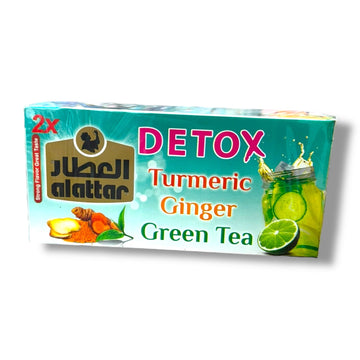 Alatar Detox Tea Bags – Turmeric, Ginger & Green Tea