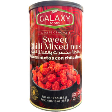 Galaxy Foods Sweet Chili Mixed Nuts 16 Oz