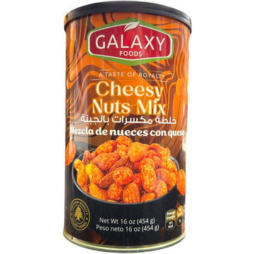Galaxy Foods Cheesy Nut Mix 16 oz
