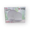 Top Notch White Dinnerware Set – 16 Piece Service for Four