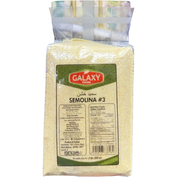 Galaxy Foods Coarse Semolina #3 – 2 Lb