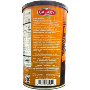 Galaxy Foods Cheesy Nut Mix 16 oz