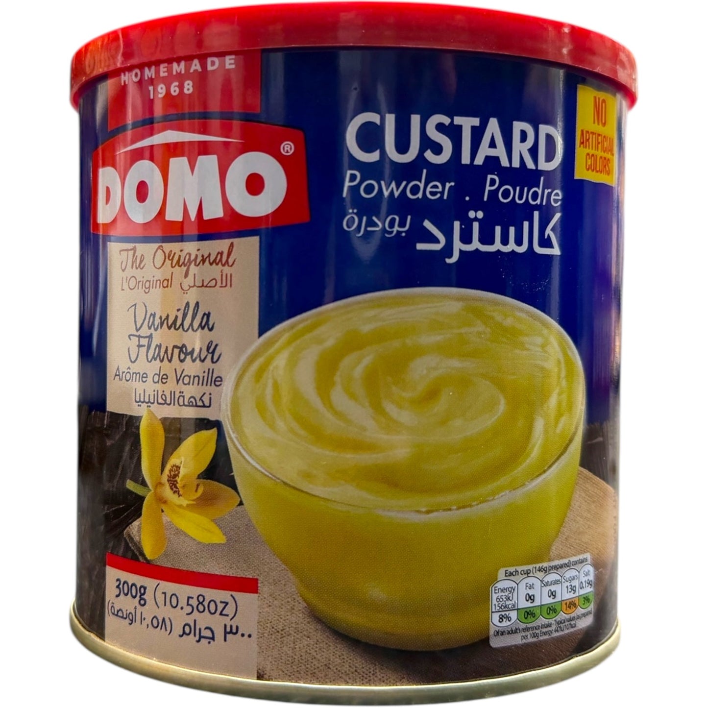 domo Vanilla Custard Powder – 500g Pack