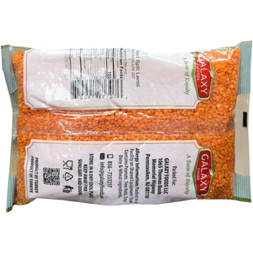 Galaxy Foods Red Split Lentils – 2 Lbs