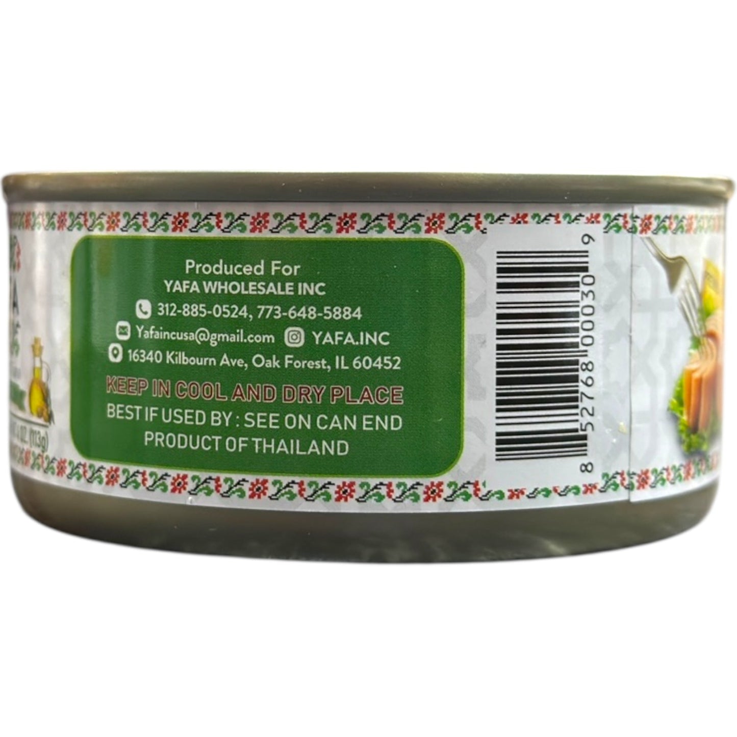 Yafa Solid Light Tuna In Olive Oil – 142g