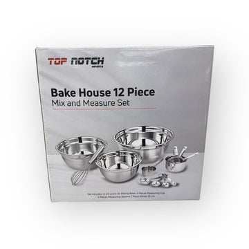 Top Notch Bake House 12 Piece Mix and Measure Set