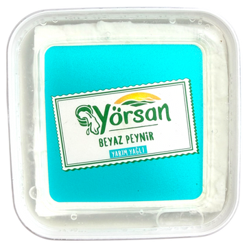 Yorsan Hulf White Cheese 400g - Creamy Flavor, Perfect for Dishes and Snacking