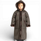 Cozy Kids Hooded Fur Coat – 2-3y Old, Soft Warm Material, Durable & Easy to Wear