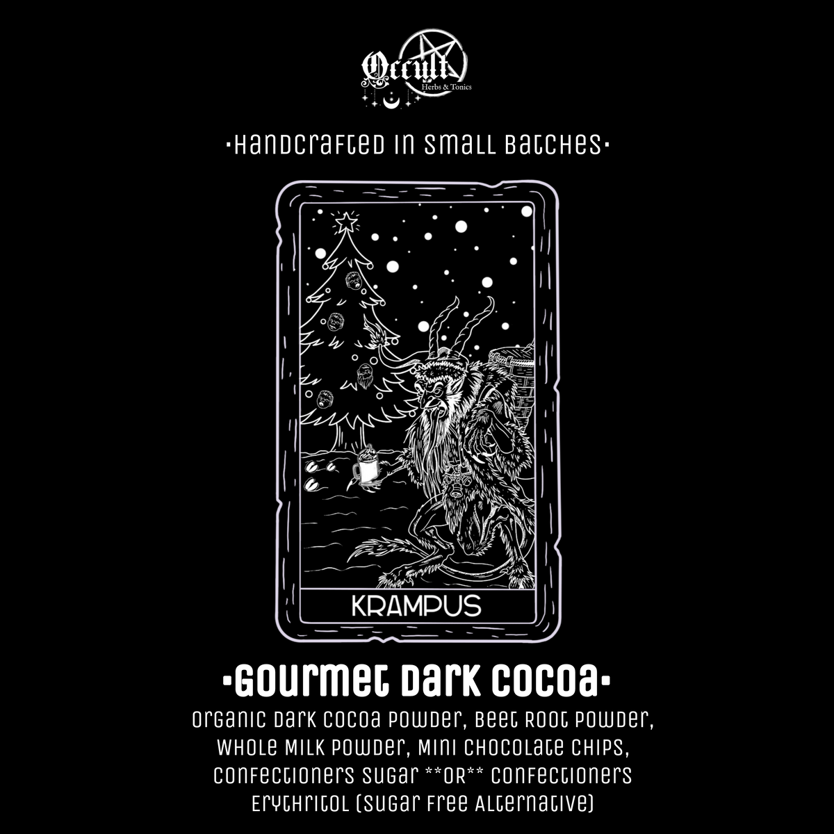 **DAIRY/SUGAR FREE** Krampus Cocoa