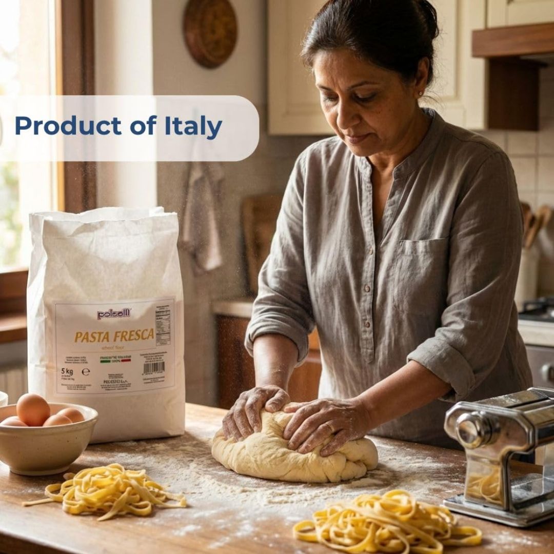 Polselli, Fresh Pasta Flour, Tipo 00, Soft Wheat, 5 kg (11 lb)