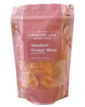 Mandarin Orange Slices, Dried, Infused