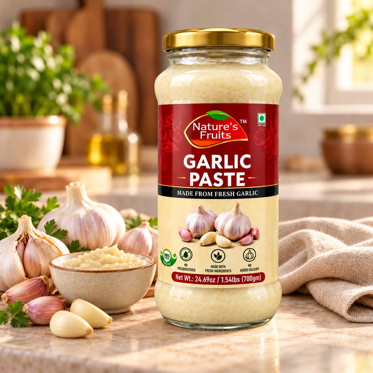 GARLIC  PASTE