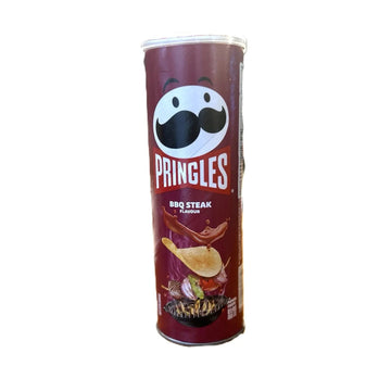 Pringles BBQ Steak International – Smoky Grilled Steak Flavor Potato Crisps (China)