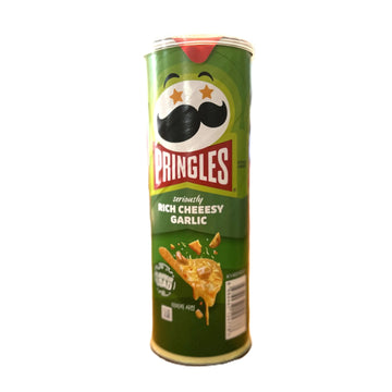 Pringles Seriously Rich Cheesy Garlic – Korean Limited Edition (Korea)